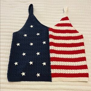 Women’s Patriotic Knit Tank Top